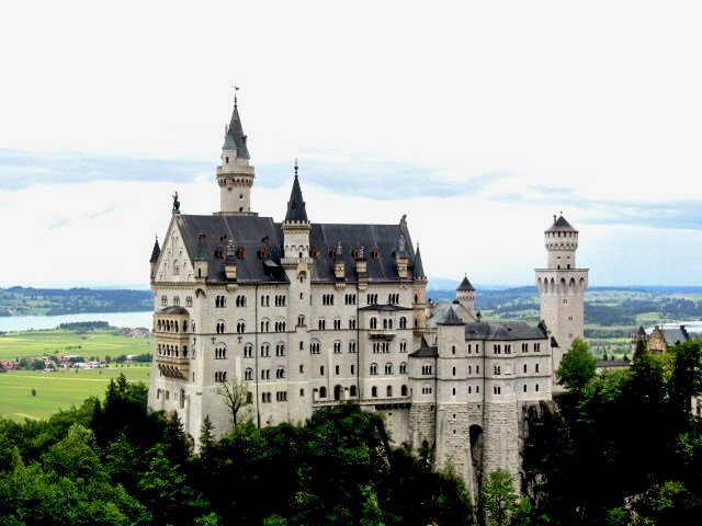 fussen, germany, castles, backpack europe